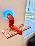 Octopus Tentacle floating shelf