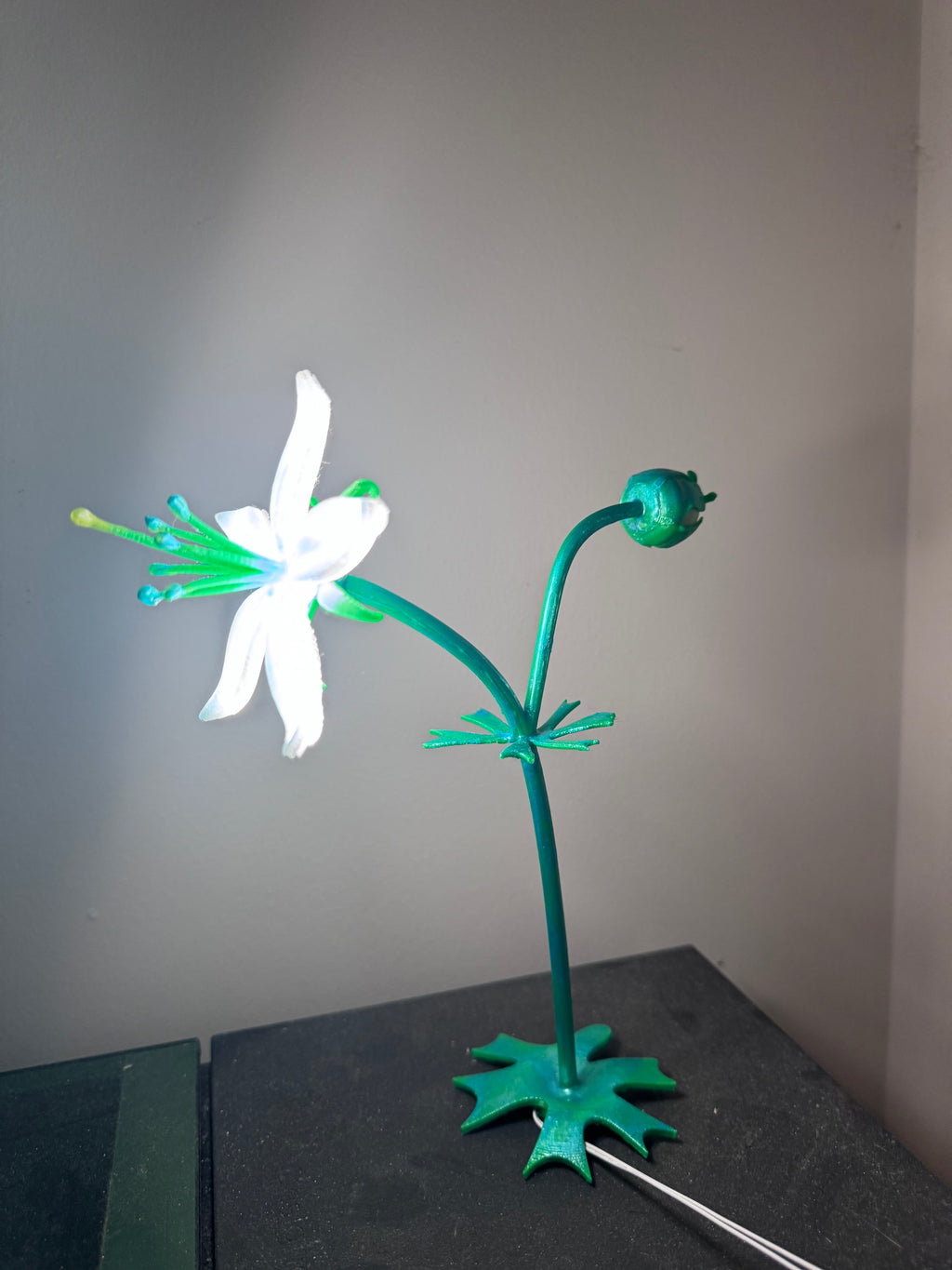 Flower lamp