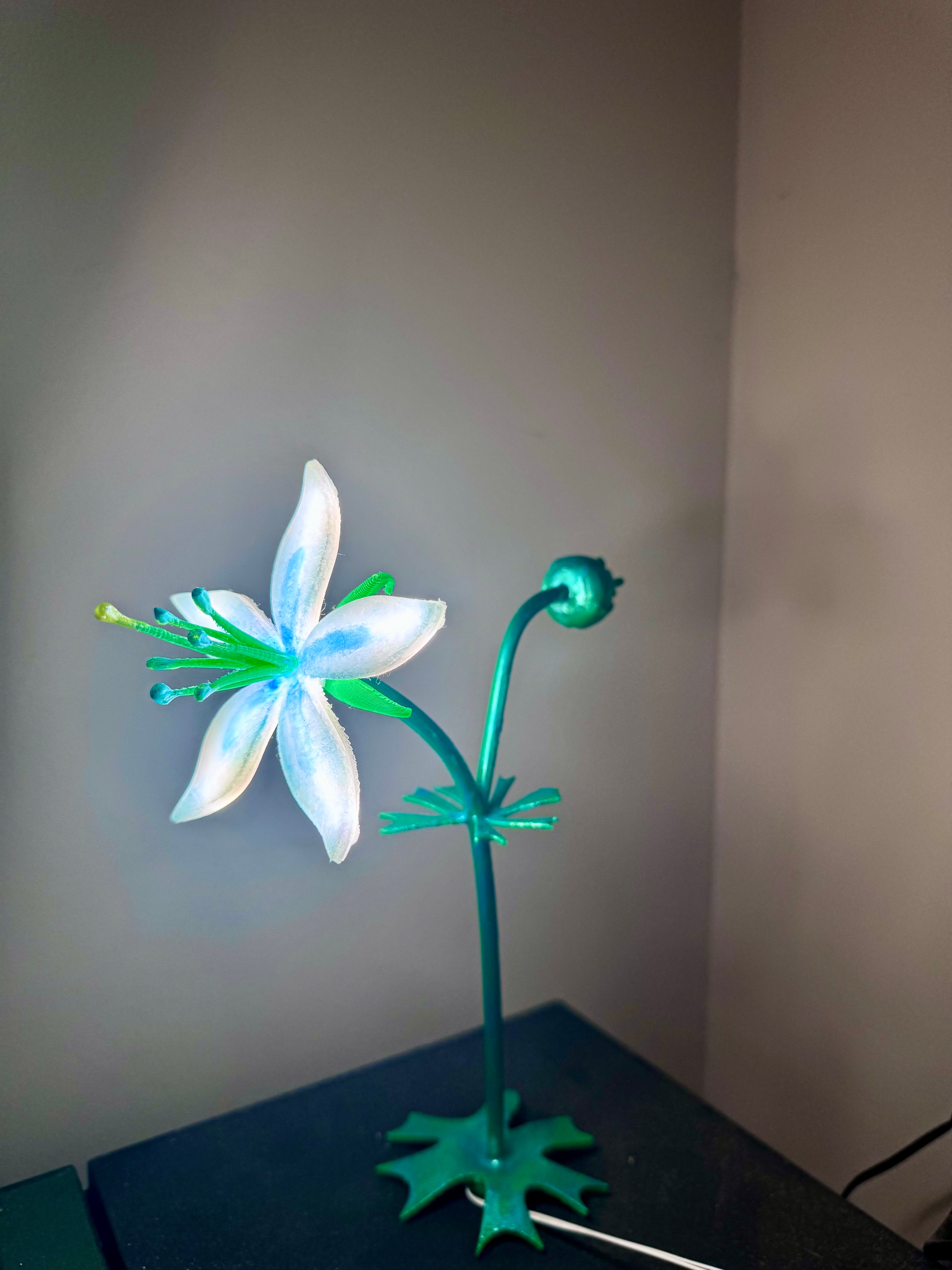 Flower lamp